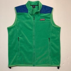 Vineyard Vines Harbor Fleece Vest Size XL